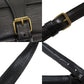 LOUIS VUITTON Shoulder Bag M52242 Epi Leather Noir Epi Cartouchiere Women Used Authentic