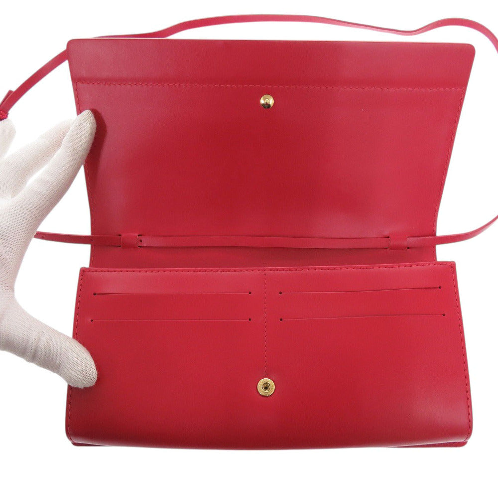 LOUIS VUITTON Shoulder Bag M5273E Epi Leather Red Honfleur Women Used Authentic