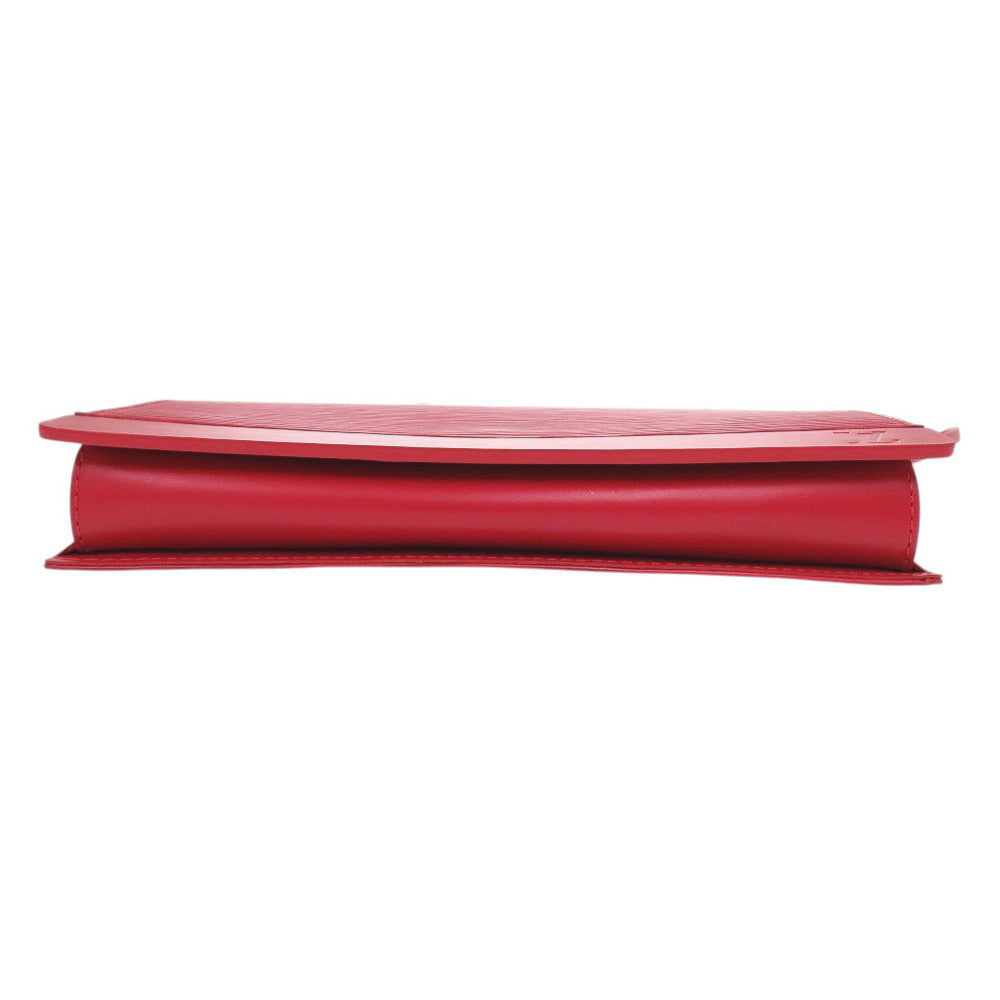LOUIS VUITTON Shoulder Bag M5273E Epi Leather Red Honfleur Women Used Authentic