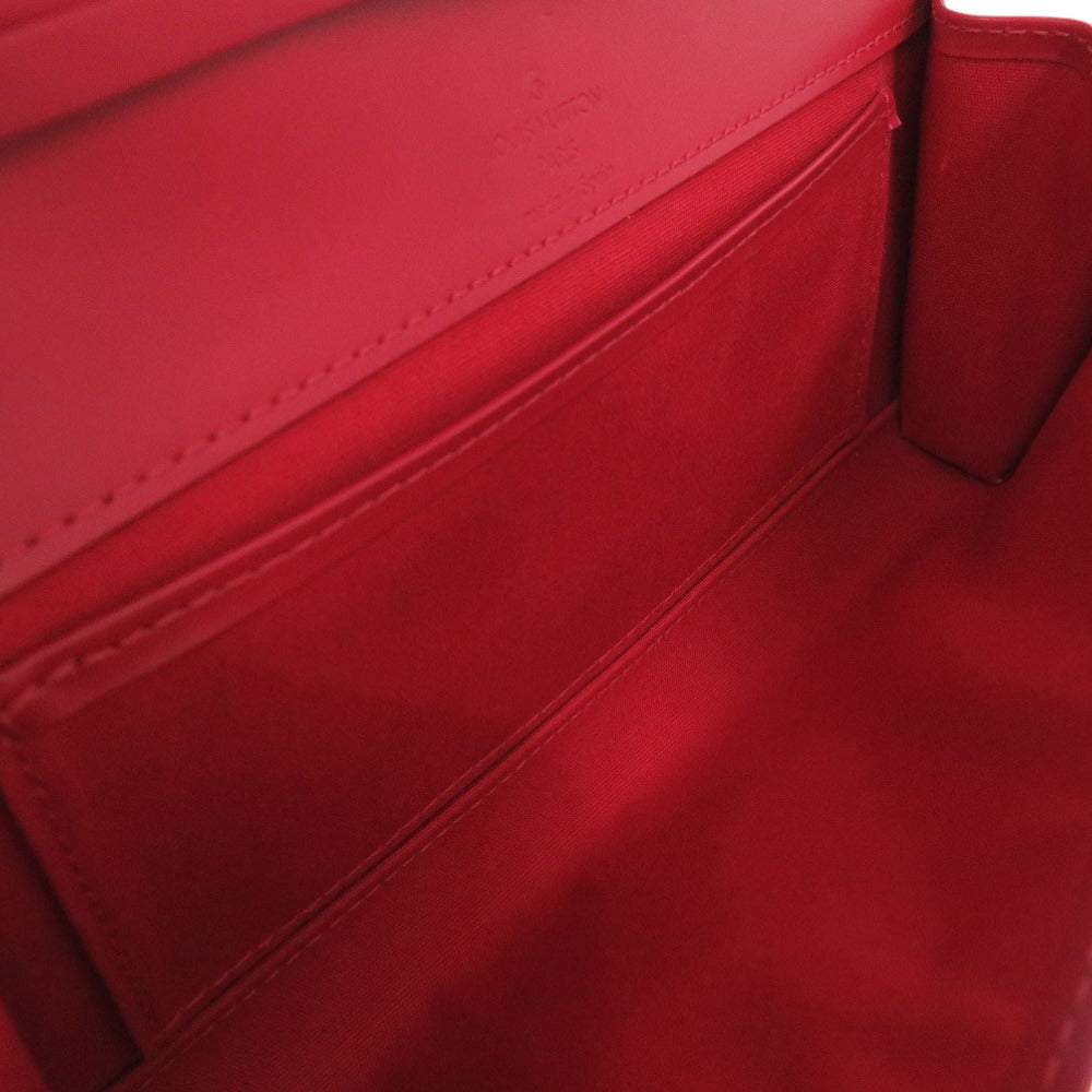 LOUIS VUITTON Shoulder Bag M5273E Epi Leather Red Honfleur Women Used Authentic