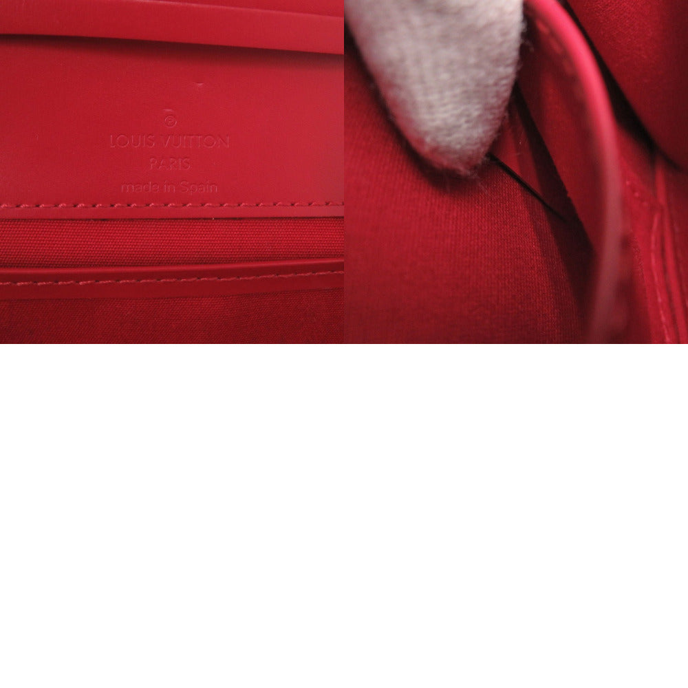 LOUIS VUITTON Shoulder Bag M5273E Epi Leather Red Honfleur Women Used Authentic