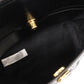 BURBERRY Handbag leather black 2WAY Women Used Authentic