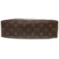 LOUIS VUITTON business bag M47522 Monogram canvas Brown Monogram Truth Cracking Ty 28 mens Used Authentic
