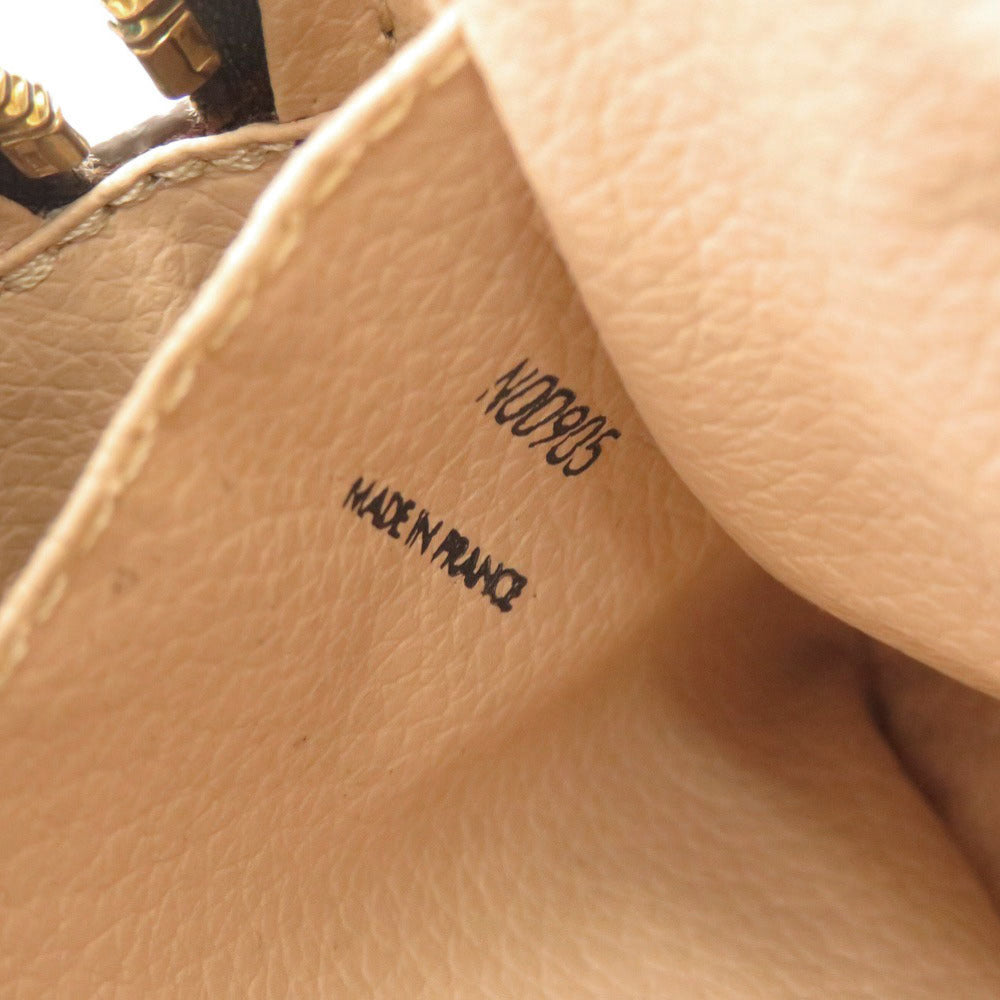 LOUIS VUITTON business bag M47522 Monogram canvas Brown Monogram Truth Cracking Ty 28 mens Used Authentic
