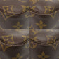 LOUIS VUITTON business bag M47522 Monogram canvas Brown Monogram Truth Cracking Ty 28 mens Used Authentic
