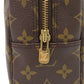 LOUIS VUITTON business bag M47522 Monogram canvas Brown Monogram Truth Cracking Ty 28 mens Used Authentic