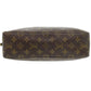 LOUIS VUITTON business bag M47522 Monogram canvas Brown Monogram Truth Cracking Ty 28 mens Used Authentic
