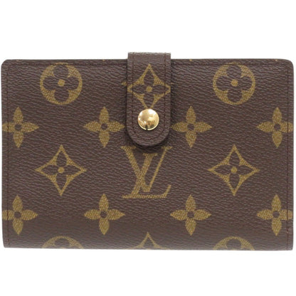 LOUIS VUITTON Bifold Wallet M61663 Monogram canvas Brown Monogram Porto Monevier Vienova Women Used Authentic