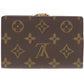 LOUIS VUITTON Bifold Wallet M61663 Monogram canvas Brown Monogram Porto Monevier Vienova Women Used Authentic