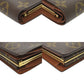 LOUIS VUITTON Bifold Wallet M61663 Monogram canvas Brown Monogram Porto Monevier Vienova Women Used Authentic