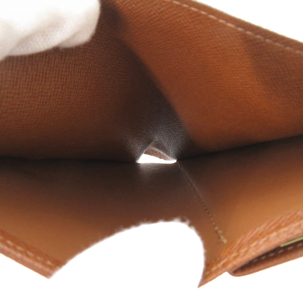 LOUIS VUITTON Bifold Wallet M61663 Monogram canvas Brown Monogram Porto Monevier Vienova Women Used Authentic