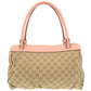 GUCCI Handbag 189831 GG canvas, leather beige Abbey Women Used Authentic