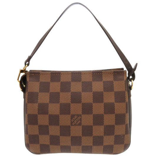 LOUIS VUITTON Handbag N51982 Damier canvas Brown Damier Truth makeup Women Used Authentic