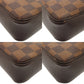 LOUIS VUITTON Handbag N51982 Damier canvas Brown Damier Truth makeup Women Used Authentic