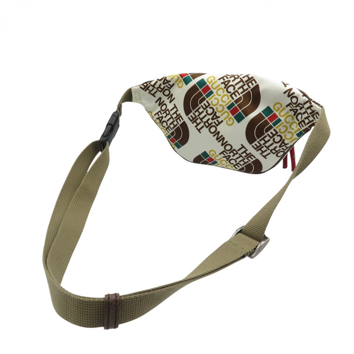 GUCCI Sling bag 650299 Nylon white North Face Collaboration unisex(Unisex) Used Authentic