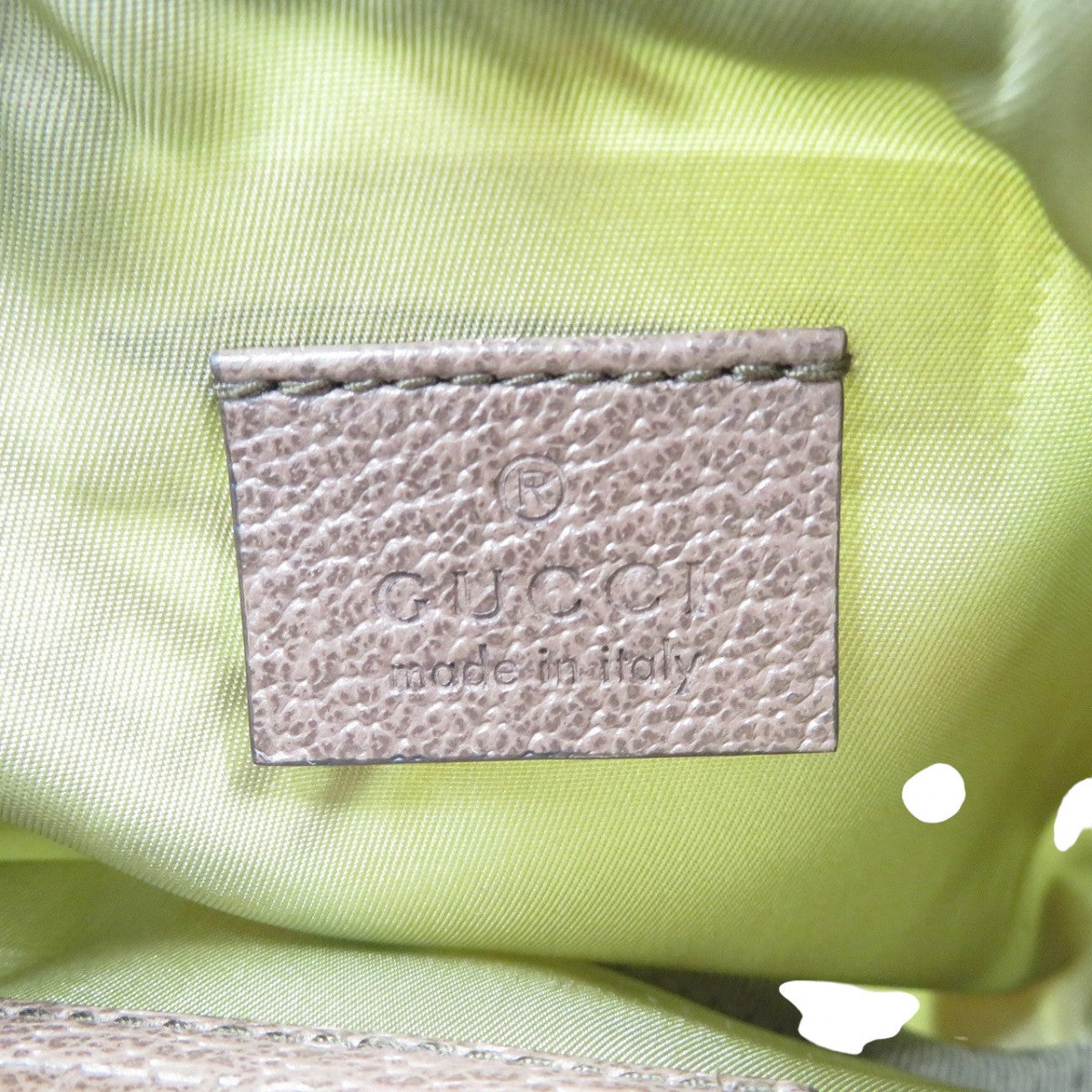 GUCCI Sling bag 650299 Nylon white North Face Collaboration unisex(Unisex) Used Authentic