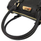 BURBERRY Handbag leather black 2WAY Women Used Authentic