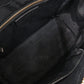 BURBERRY Handbag leather black 2WAY Women Used Authentic