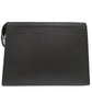 LOUIS VUITTON business bag M30547 leather black Taiga Pochette Voyage MM