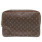 LOUIS VUITTON Shoulder Bag M45252 Monogram canvas Brown Monogram Reporter GM unisex(Unisex) Used Authentic