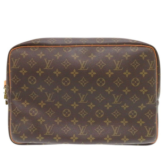 LOUIS VUITTON Shoulder Bag M45252 Monogram canvas Brown Monogram Reporter GM unisex(Unisex) Used Authentic