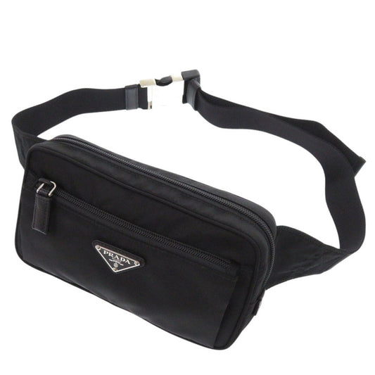 PRADA Waist bag Nylon black