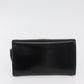 FENDI Hand Bag Leather Black Gold