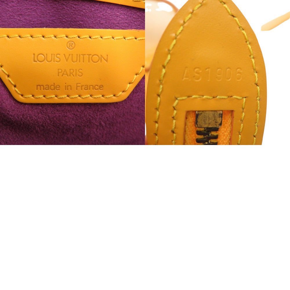 LOUIS VUITTON Shoulder Bag M52339 Epi Leather yellow Saint-Jacques Poignier Long Women Used Authentic