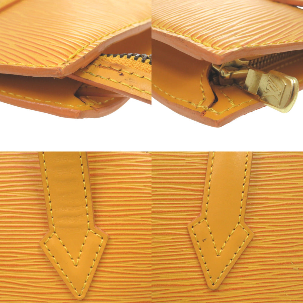 LOUIS VUITTON Shoulder Bag M52339 Epi Leather yellow Saint-Jacques Poignier Long Women Used Authentic