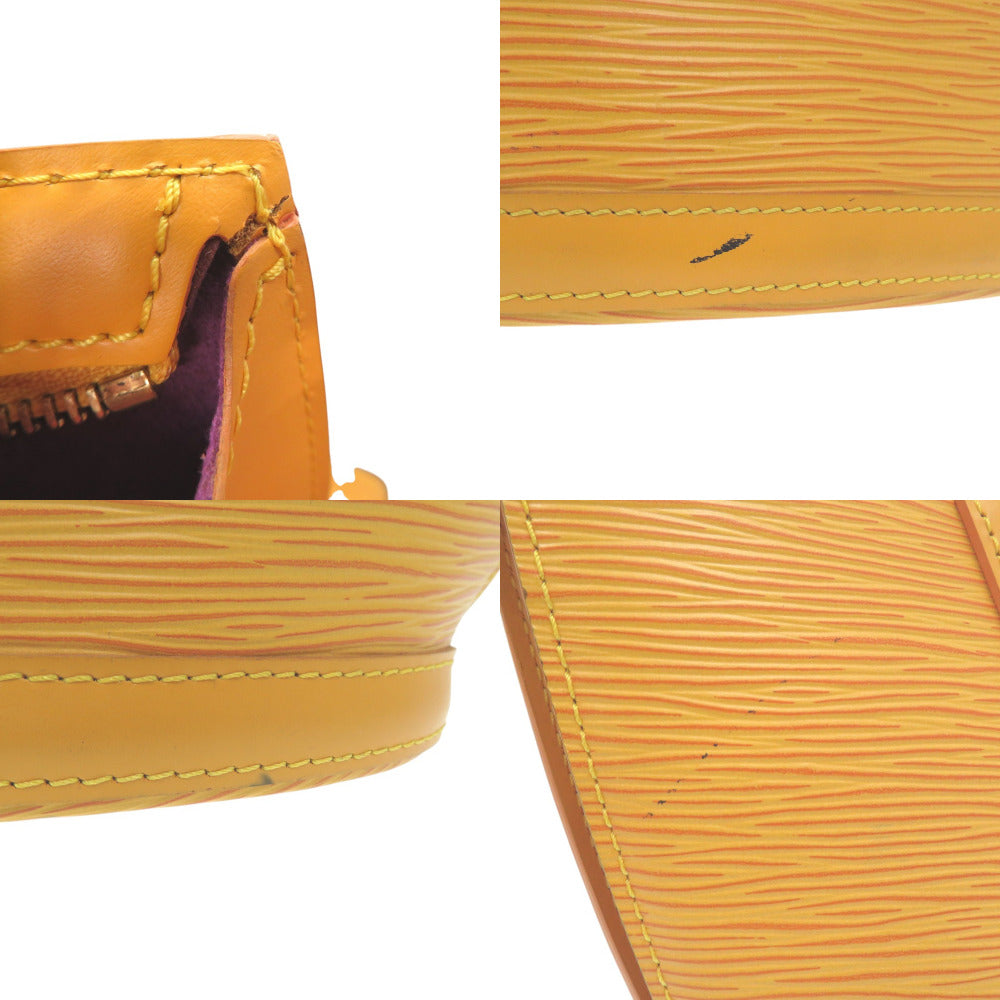 LOUIS VUITTON Shoulder Bag M52339 Epi Leather yellow Saint-Jacques Poignier Long Women Used Authentic