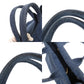 PRADA Tote Bag denim blue Canapa