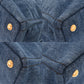 PRADA Tote Bag denim blue Canapa