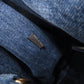 PRADA Tote Bag denim blue Canapa