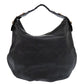 GUCCI Shoulder Bag 211986 leather black Hobo one belt