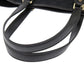 GUCCI Tote Bag 137396 canvas black GG Sherry line Women Used Authentic