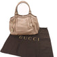 GUCCI Handbag 211944 leather beige Sookie Tote Bag