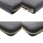 Christian Louboutin Long Wallet Purse leather Navy Flying Heart
