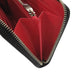 Christian Louboutin Long Wallet Purse leather Navy Flying Heart