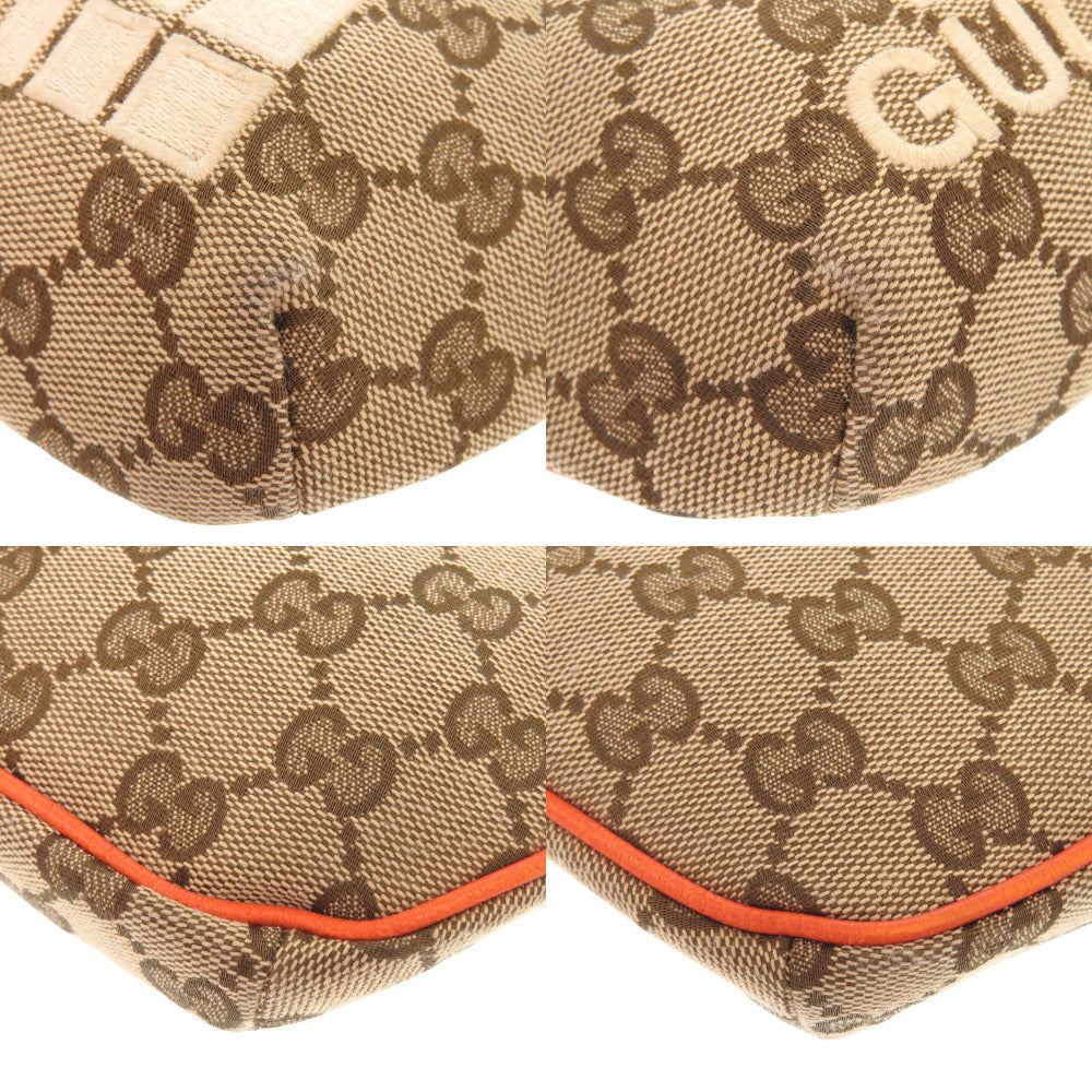 GUCCI Waist bag 650299 GG canvas, leather beige THE NORTH FACE Collaboration
