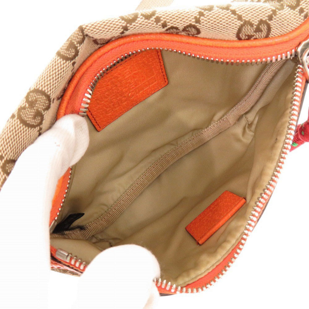 GUCCI Waist bag 650299 GG canvas, leather beige THE NORTH FACE Collaboration