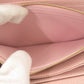 LOUIS VUITTON Long Wallet Purse M62067 Epi Leather pink Zip Around Epi Zippy wallet Women Used Authentic