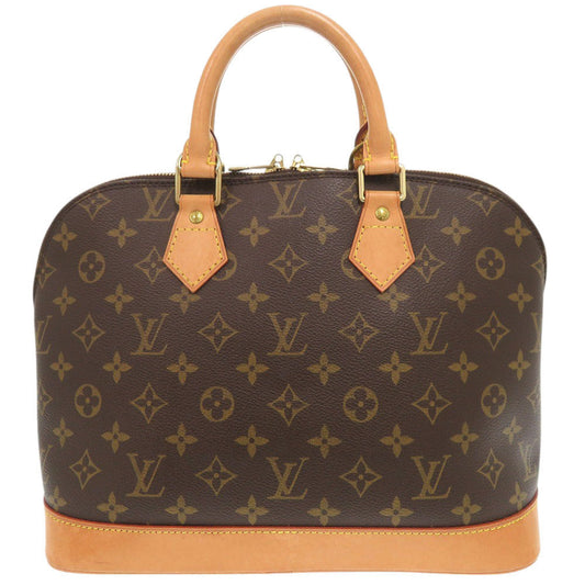 LOUIS VUITTON Handbag M51130 Monogram canvas Brown Monogram Alma Women Used Authentic