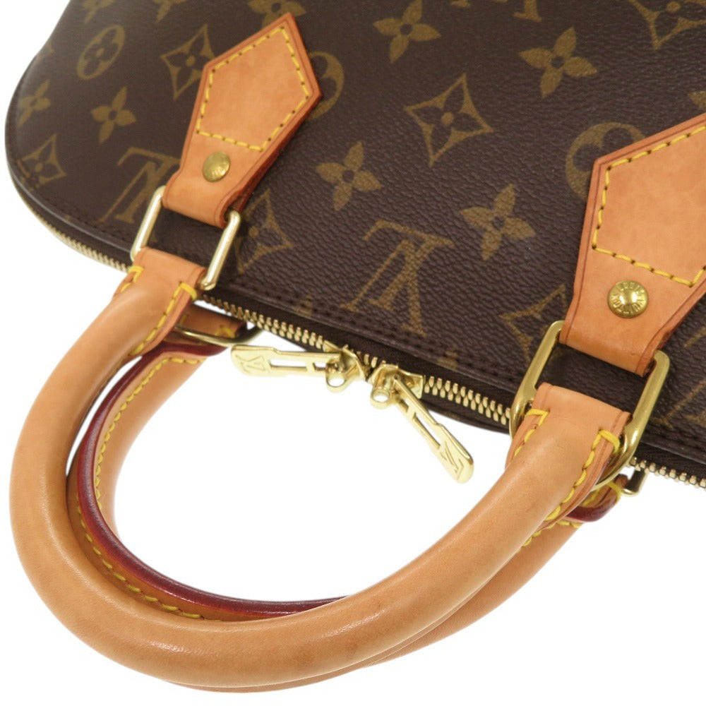 LOUIS VUITTON Handbag M51130 Monogram canvas Brown Monogram Alma Women Used Authentic