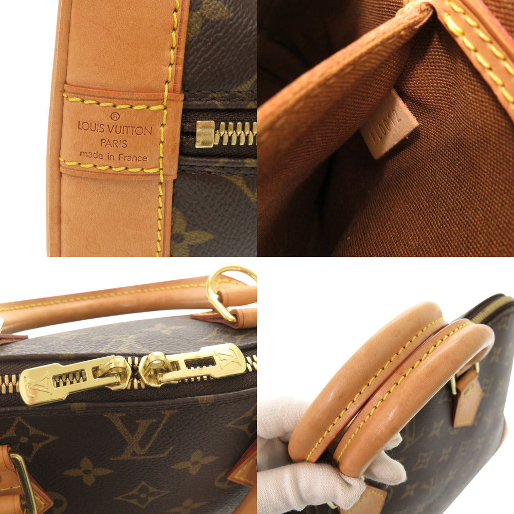 LOUIS VUITTON Handbag M51130 Monogram canvas Brown Monogram Alma Women Used Authentic