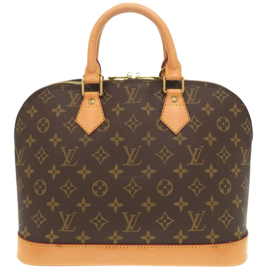 LOUIS VUITTON Handbag M51130 Monogram canvas Brown Monogram Alma Women Used Authentic