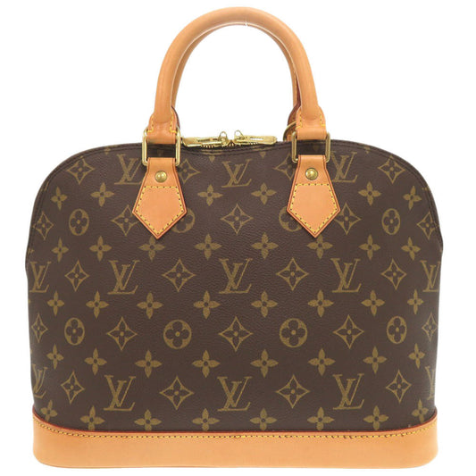 LOUIS VUITTON Handbag M51130 Monogram canvas Brown Monogram Alma Women Used Authentic