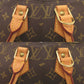 LOUIS VUITTON Handbag M51130 Monogram canvas Brown Monogram Alma Women Used Authentic