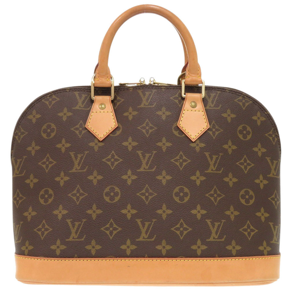 LOUIS VUITTON Handbag M51130 Monogram canvas Brown Monogram Alma Women Used Authentic