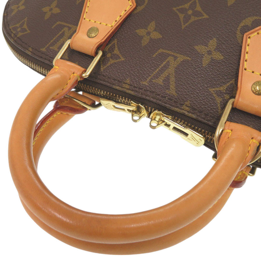 LOUIS VUITTON Handbag M51130 Monogram canvas Brown Monogram Alma Women Used Authentic