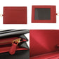 PRADA Long Wallet Purse leather black Women Used Authentic